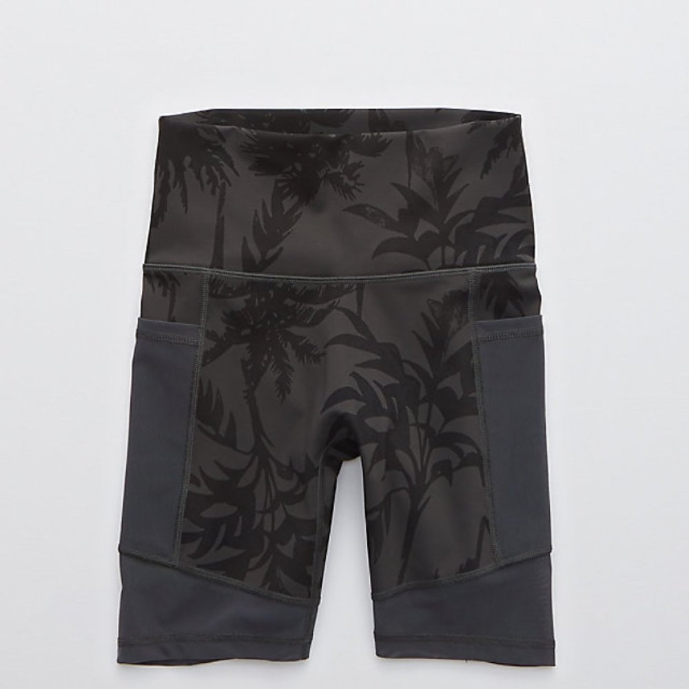 Aerie Move Mesh High Waisted Bike Short